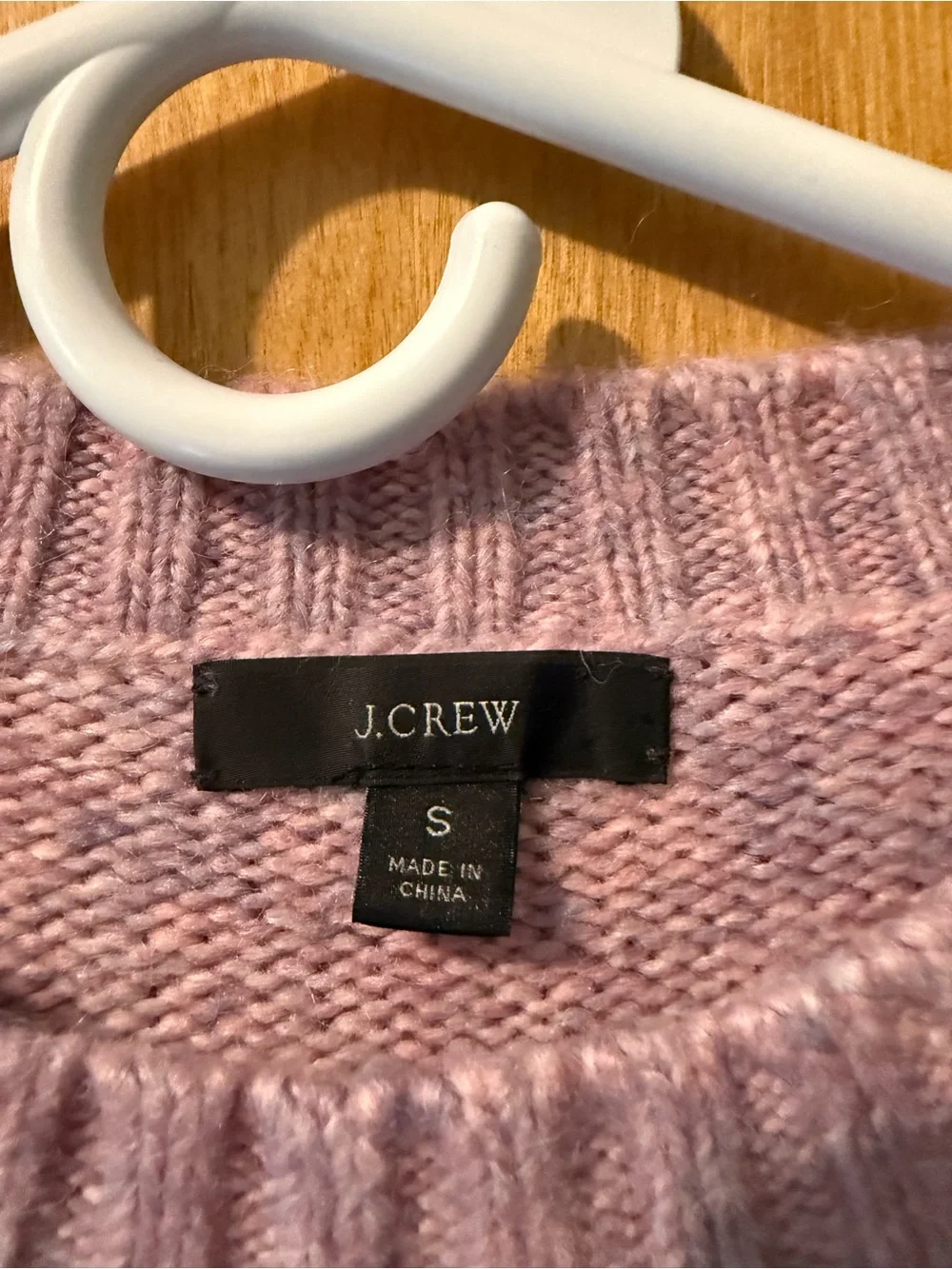 J. Crew Lavender Crewneck Sweater